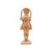 Anjaneya Statue Standing On Base - 3 x 1 Inches | Panchaloha Statue/ Hanuman Murti for Pooja - Panchaloha Murties
