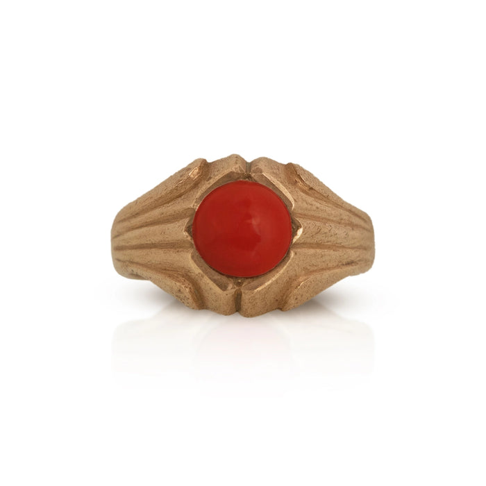 Finger Ring - 1 Inches | Panchaloham Ring/ Coral Jewellery/ Artificial Jewelry for Men And Women