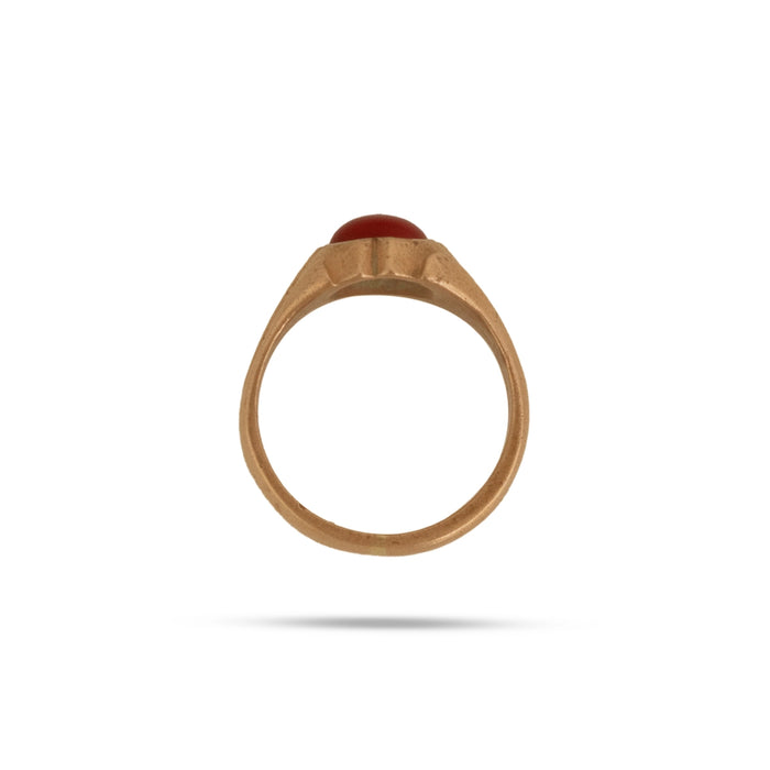 Finger Ring - 1 Inches | Panchaloham Ring/ Coral Jewellery/ Artificial Jewelry for Men And Women