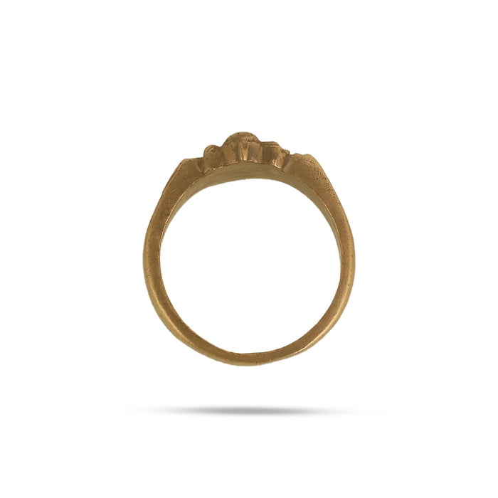 Finger Ring - 1 Inches | Panchaloha Ring / Artificial Finger Jewellery for Men
