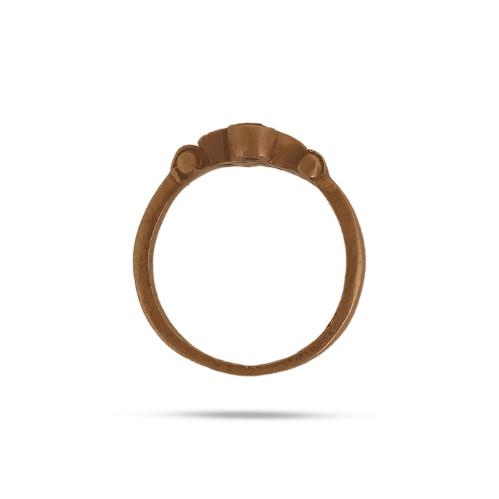 Finger Ring - 0.75 Inches | Panchaloha Ring/ stone Ring/ Finger Jewellery for Women