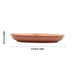 Copper Plate - 0.5 X 3.75 Inches | Halwa Thali Plate/ Pooja Plate/ Small Plate For Naivedyam And Pooja - Pooja Plate & Tray