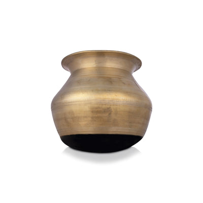 Pongal Pot - 5.5 x 5 Inches | Bronze Cooking Pot/ Pongal Handi for Home