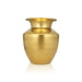 Brass Lota - 5.5 x 4 Inches | Brass Kalash Pot/ Iyengar Vaishnav Chombu for Pooja/ 260 Gms Approx - Kalash & Pooja Lota