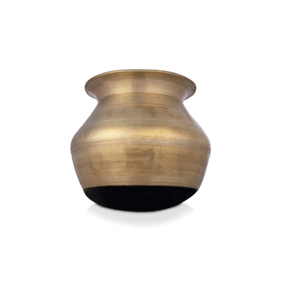 Pongal Pot - 5 x 4.5 Inches | Bronze Kalash/ Bronze Pot/ Cooking Pot