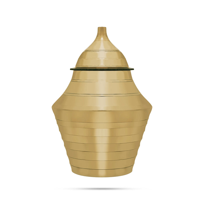 Kumbha Aarti - 7 X 5 Inches | Kapoor Dhani/ Camphor Burner/ Karpura Aarti Stand For Temple & Daily Ritual Use - Kapur Aarti