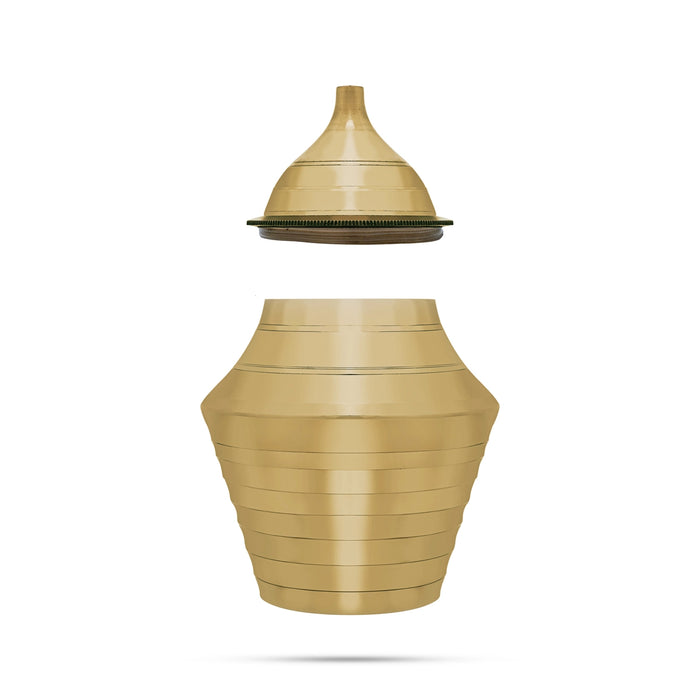 Kumbha Aarti - 7 X 5 Inches | Kapoor Dhani/ Camphor Burner/ Karpura Aarti Stand For Temple & Daily Ritual Use - Kapur Aarti