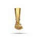 Soora Samhara Set - 7 x 3 Inches | Brass Idol / Lord Murugan Slaying Surapadman Set / Spiritual Temple Decor - Deity Accessories