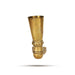 Soora Samhara Set - 7 x 3 Inches | Brass Idol / Lord Murugan Slaying Surapadman Set / Spiritual Temple Decor - Deity Accessories