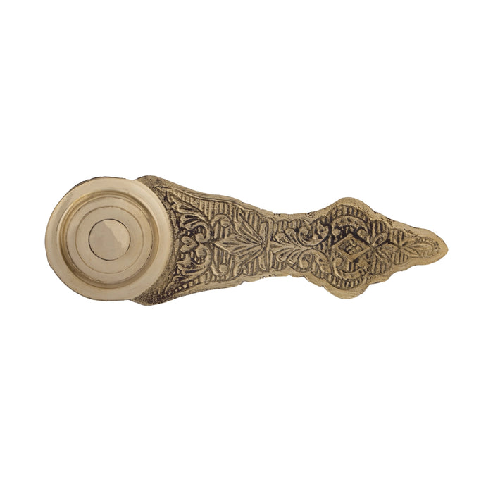 Brass Aarti - 5 Inches | Karpoora Burner/ Camphor Aarti for Pooja/ 40 Gms Approx - Kapur Aarti