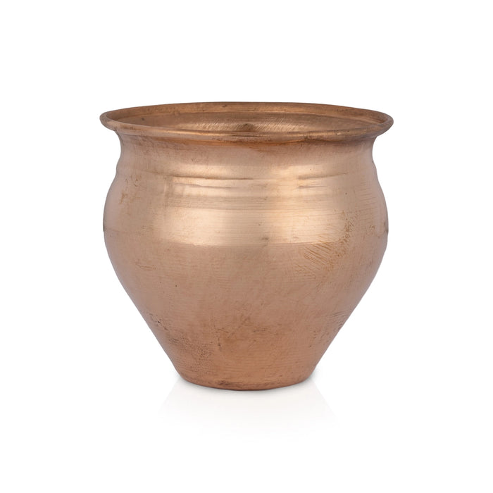 Copper Lota - 2.5 x 2.5 Inches | Chombu/ Copper Kalash/ Pooja Pot for Home