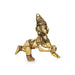 Crawling Krishna Idol - 2.5 Inches | Brass Statue/ Little Krishna Statue/ Laddu Gopal Murti for Janmashtami - Brass Murties