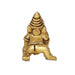 Crawling Krishna Murti - 1.5 x 1 Inches | Antique Brass Idol/ Crawling Krishnan Statue for Pooja/ 40 Gms Approx - Brass Murties