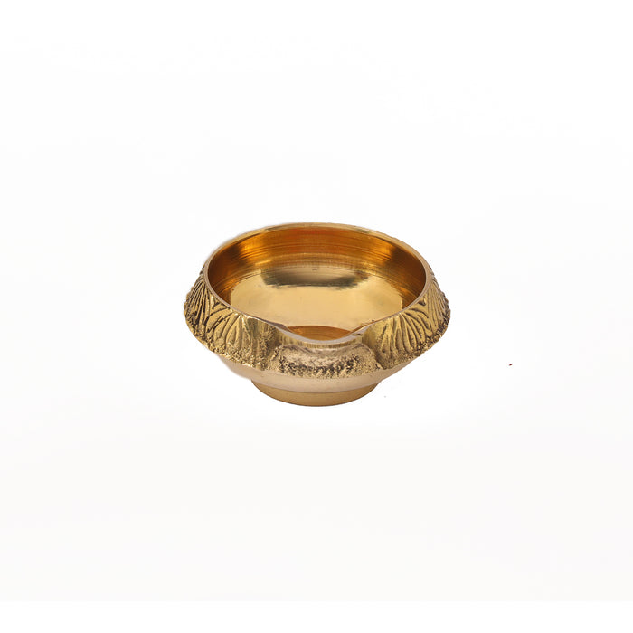 Kuber Deepam  - 1 x 2.5 Inches | Brass Diya/ Kubera Deepam/ Kubera Vilakku for Pooja