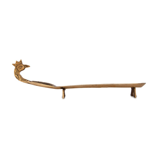 Brass Agarbathi Stand - 3 x 10 Inches | Agarbatti Holder/ Incense Stick Holder for Pooja/ 150 Gms Approx - Agarbathi Stand
