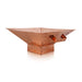 Havan Kund With Stand - 6.5 x 12 Inches | Copper Hawan Kund With Handle/ Agni Kund for Homam & Pooja - Havan Kund