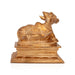 Nandi With Base Murti - 5 x 5.5 Inches | Panchaloha Idol / Nandi Bhagwan / Nandhi Statue for Pooja - Panchaloha Murties