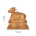 Nandi With Base Murti - 5 x 5.5 Inches | Panchaloha Idol / Nandi Bhagwan / Nandhi Statue for Pooja - Panchaloha Murties