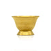 Oil Cup With Base - 2 X 2.5 Inches | Brass Bowl/ Pooja Cup/ Small Cup For Ritual Offerings & Pooja - Bowls