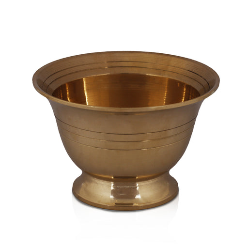 Brass Cup - 2 x 3 Inches | Brass Bowl/ Brass Vessel/ Small Brass Bowl for Pooja - Bowls