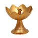 Brass Deep - 2.5 x 2.5 Inches | Gulab Jyoti Diya/ Lotus Design Lamp/ Vilakku for Pooja - Nanda Deep & Pyali Deep