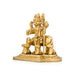Datta Murti - 4 x 4.5 Inches | Antique Brass Statue/ Datta Idol for Pooja/ 640 Gms Approx - Brass Murties