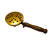 Sambrani Stand  - 1.5 x 10 Inches |  Brass Dhoopakal with Wooden Handle/ Dhoop Stand/ Dhoop Holder for Pooja - Sambrani Stand