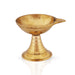 Brass Diya  - 2.75 x 2.5 Inches | Agal Vilakku with Base/ Karthik Deep/ Brass Deepam/ Brass Vilakku for Pooja - Karthik Deep