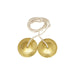 Hand Cymbals With Rope - 3.5 inches | Brass Jalra/ Talam / Tallam / Manjira Taal for Bhajan - Music Instruments
