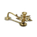 Udupi Pancha Aarti - 3.5 X 9 Inches | 5 Face Brass Aarti/ Kapoor Dhani/ Camphor Burner For Temple & Ritual Use - Kapur Aarti