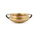 Flower Pot With Handle - 4 x 9 Inches | Brass Urli/ Uruli for Home Decor/ 3.060 Kgs Approx - Uruli & Flower Pot