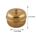 Brass Kumkum Pot - 1.25 x 1.5 Inches | Brass Sindoor Pot/ Kumkum Bharani for Pooja/ 20 Gms Approx - Sindoor Box