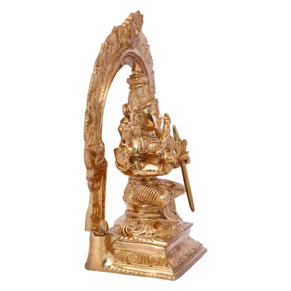 Kamatchi Amman Statue - 6 Inches | Panchaloha Idol/ Kamakshi Idol for Pooja