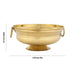 Brass Uruli With Base - 2.5 x 4.75 Inches | Flower Pot With Handle/ Urli for Home Decor - Uruli & Flower Pot
