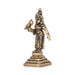 Meenakshi Amman Statue - 3.5 x 2 Inches | Brass Idol/ Meenakshi Amman Idol for Pooja/ 130 Gms Approx - Brass Murties