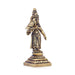 Meenakshi Amman Statue - 3.5 x 2 Inches | Brass Idol/ Meenakshi Amman Idol for Pooja/ 130 Gms Approx - Brass Murties