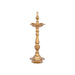 Kerala Lamp - 18 x 5 Inches | Daana Design Brass Vilakku/ Brass Deep for Pooja/ 1.850 Kgs Approx - Kerala Vilakku