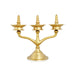Brass Lamp - 9 x 11 Inches | Sara Balak Branch Brass Deepam/ Brass Vilakku for Pooja - Decorative Lamp