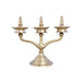 Brass Vilakku - 10.75 x 9 Inches | Sara Balak Branch Lamp/ Deepam for Pooja/ 2.520 Kgs Approx - Decorative Lamp