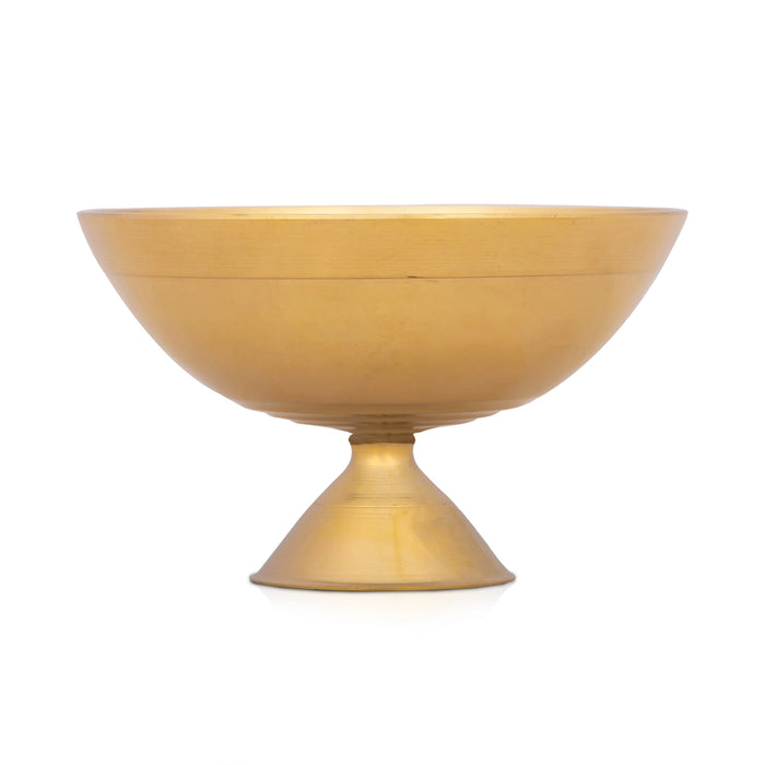 Nanda Deep - 2.5 x 3 Inches | Brass Lamp/ Brass Diya/ Vilakku for Pooja - Nanda Deep & Pyali Deep