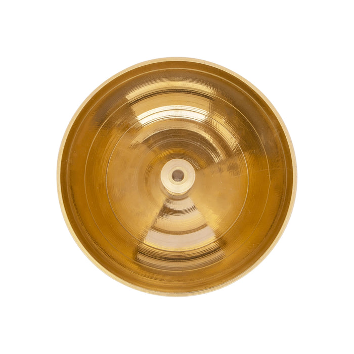 Nanda Deep - 2.5 x 3 Inches | Brass Lamp/ Brass Diya/ Vilakku for Pooja - Nanda Deep & Pyali Deep