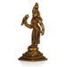 Meenakshi Amman Statue - 4 Inches | Meenakshi Brass Idol/ Antique Finish Meenakshi Statue for Pooja - Brass Murties