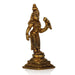 Meenakshi Amman Statue - 4 Inches | Meenakshi Brass Idol/ Antique Finish Meenakshi Statue for Pooja - Brass Murties