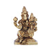 Lakshmi Hayagreevar Idol - 3.5 x 2 Inches | Antique Brass Idol/ Lakshmi Hayagriva Statue for Pooja/ 300 Gms - Brass Murties
