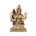 Lakshmi Hayagreevar Idol - 3.5 x 2 Inches | Antique Brass Idol/ Lakshmi Hayagriva Statue for Pooja/ 300 Gms - Brass Murties