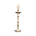 Kuthu Vilakku - 22 Inches | Brass Deepam / Plain Pirai Design Lamp/ Kuthuvilakku For home & Pooja - Kuthuvilakku
