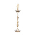 Kuthu Vilakku - 22 Inches | Brass Deepam / Plain Pirai Design Lamp/ Kuthuvilakku For home & Pooja - Kuthuvilakku
