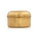 Pooja Box - 3 x 4 Inches | Brass Storage Box/ Brass Storage Container for Home/ 139 Gms Approx - Pooja Box & Paduka