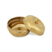 Kumkum Container - 1.75 x 2 Inches | Brass Kumkum Box / Kumkum Holder / Sindoor Dabbi - Sindoor Box