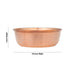 Copper Bowl - 1 X 2.5 Inches | Small Bowl/ Copper Cup/ Pooja Bowl For Daily Offerings & Ritual Use - Bowls